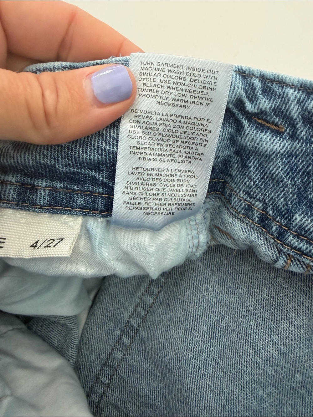 Habitual Emmette High Rise Wide Leg Medium Wash Jeans Size 4/27 - Picture 11 of 15